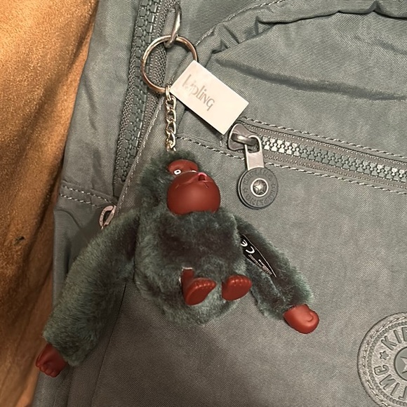 Kipling Stylish Green Backpack - Picture 9 of 9